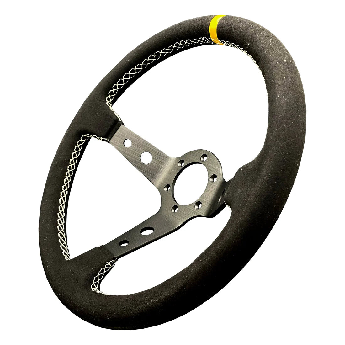 ASR - Advanced Deep Dish Synthetic Suede Steering Wheel (350mm)
