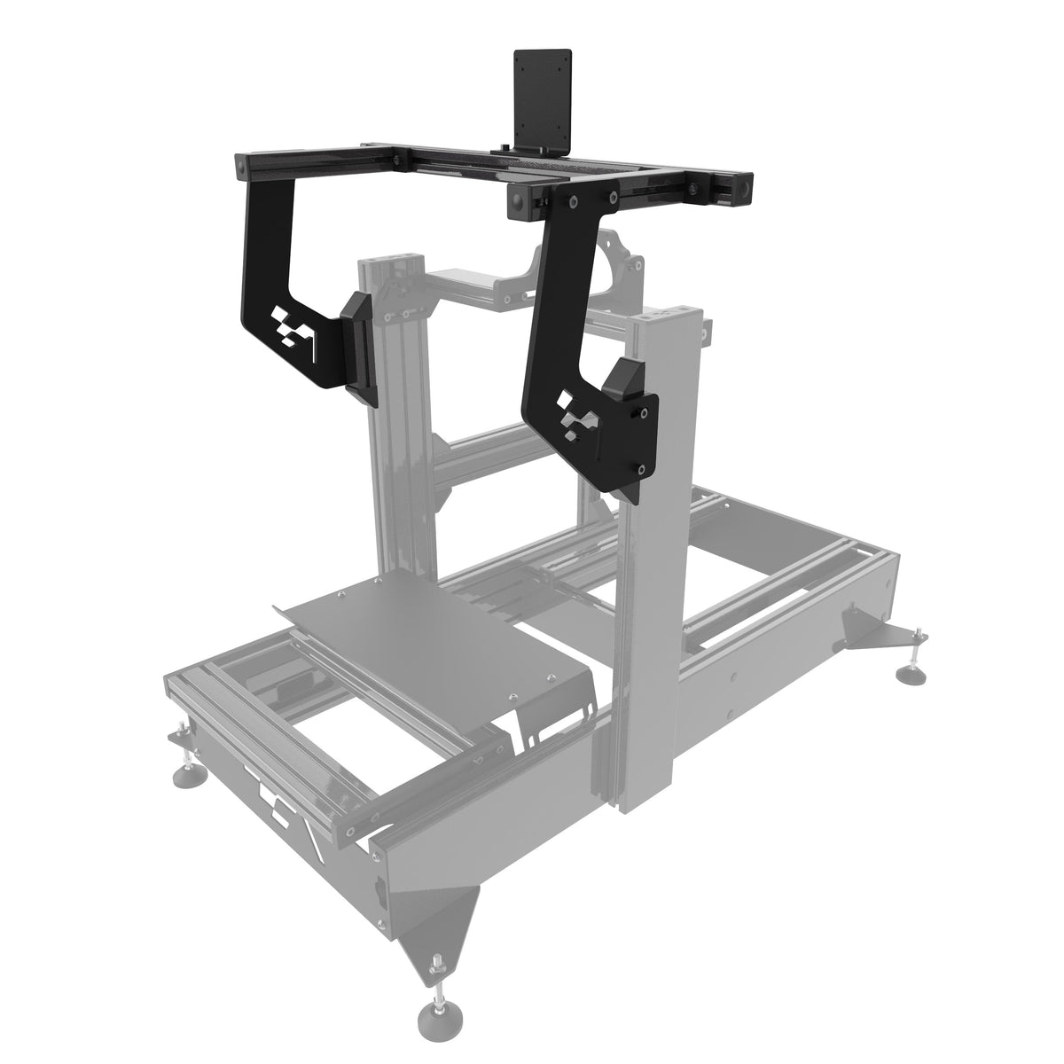 Advanced Integrated Single Monitor Stand