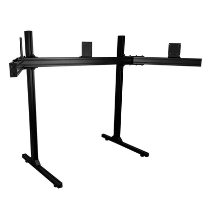 Advanced Sim Racing - Free-Standing Triple Monitor Stand (Up to 43")