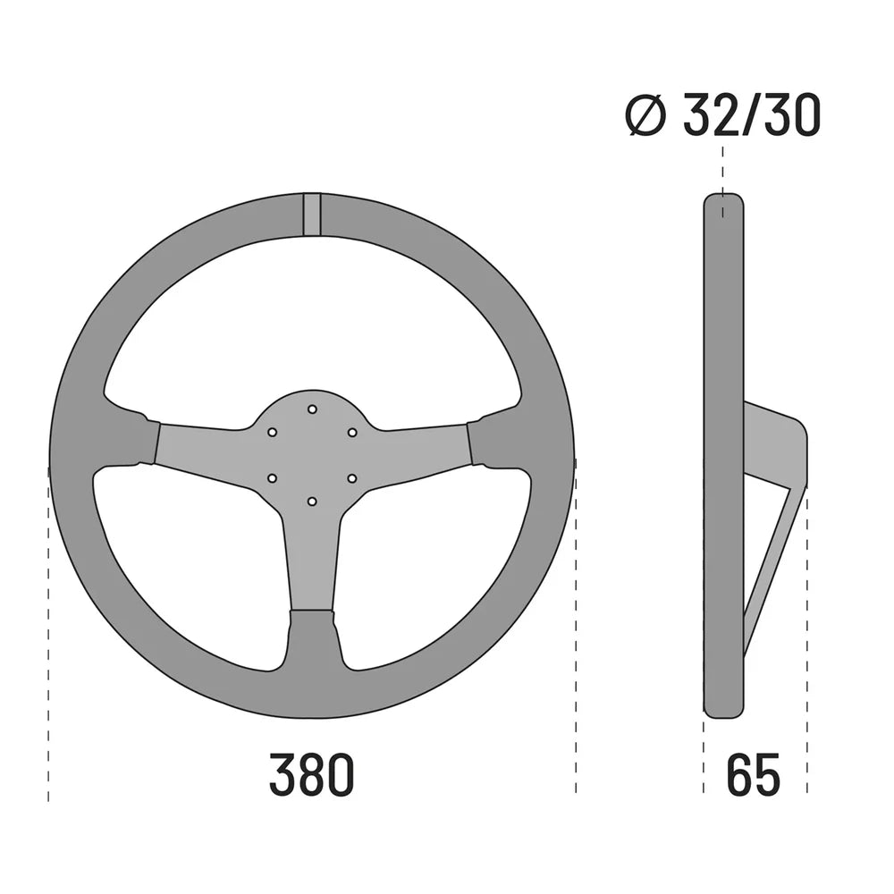 Sparco R 368 Steering Wheel