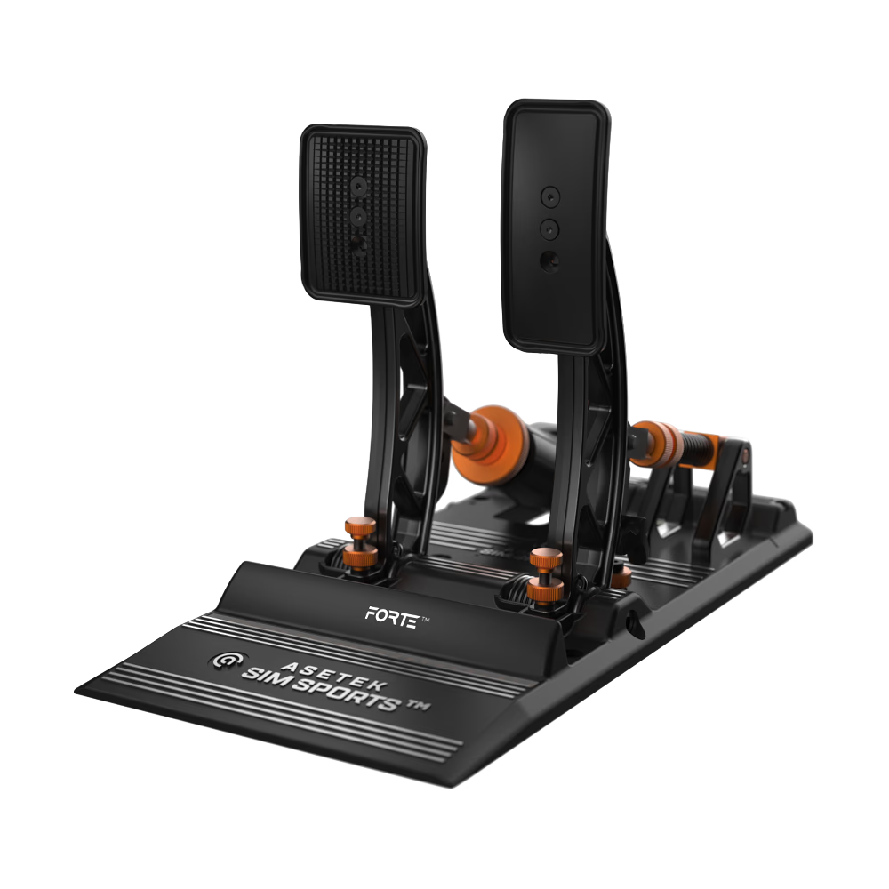 Asetek SimSports Forte Sim Racing Pedals [Brake & Throttle]