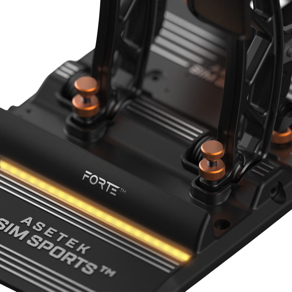 Asetek SimSports Forte Sim Racing Pedals [Brake & Throttle]