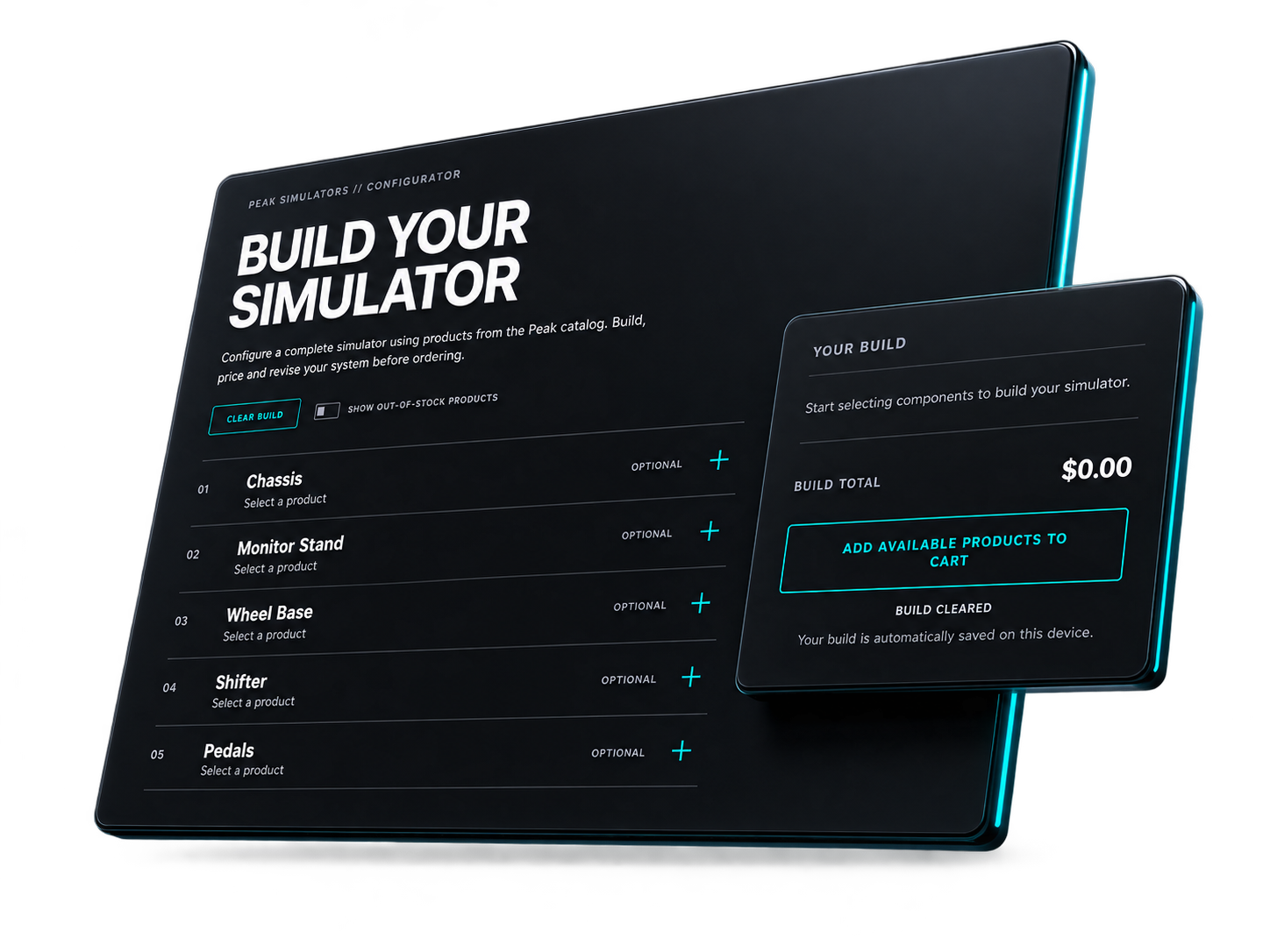 CONFIGURE
A SIMULATOR